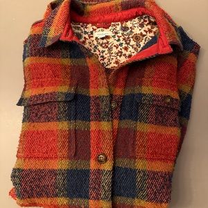 NWOT Sundance Catalog Shacket